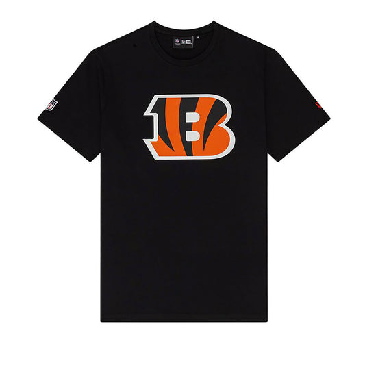 New Era Herren T-Shirt NFL Cincinnati Bengals Logo schwarz