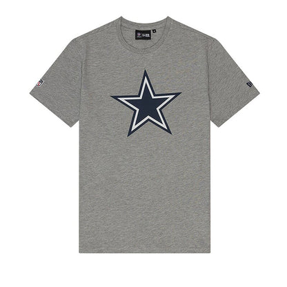 New Era Herren T-Shirt NFL Dallas Cowboys Logo grau