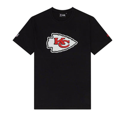 New Era Herren T-Shirt NFL Kansas City Chiefs Logo schwarz