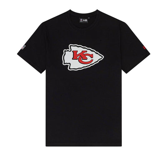 New Era Herren T-Shirt NFL Kansas City Chiefs Logo schwarz