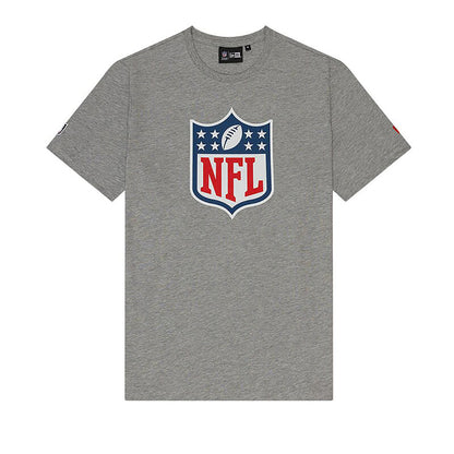 New Era Herren T-Shirt NFL Shield Logo grau