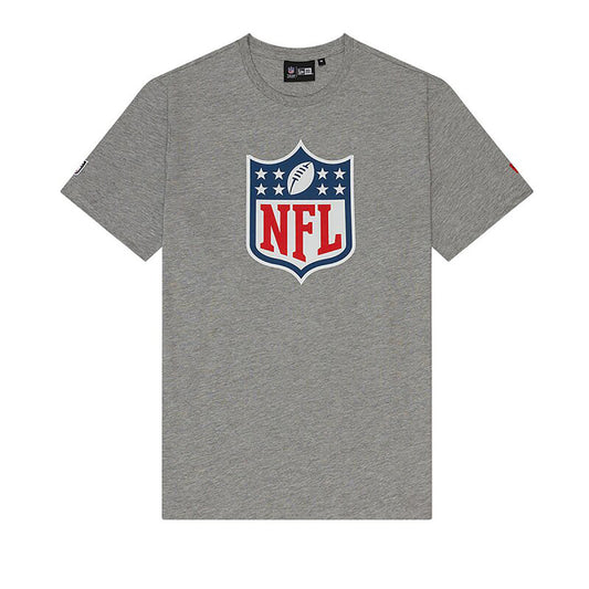 New Era Herren T-Shirt NFL Shield Logo grau