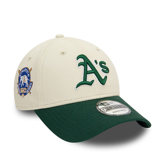 New Era 9FORTY Cap Oakland Athletics World Series green