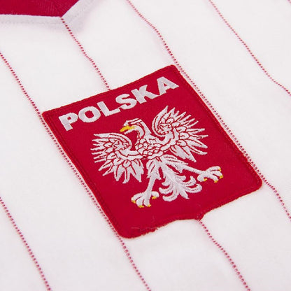 COPA Herren Retro Trikot Polen 1982 weiß