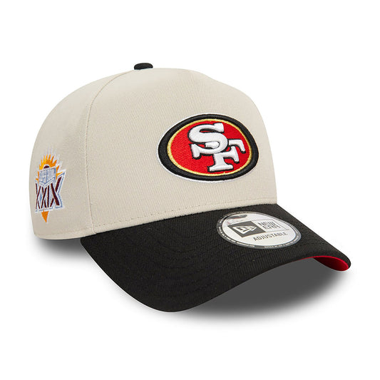 New Era 9FORTY E-Frame Cap San Francisco 49ers NFL beige