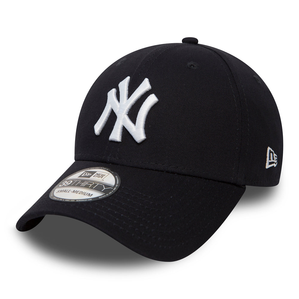 New Era 39THIRTY Curved Cap New York Yankees Basic navy/white