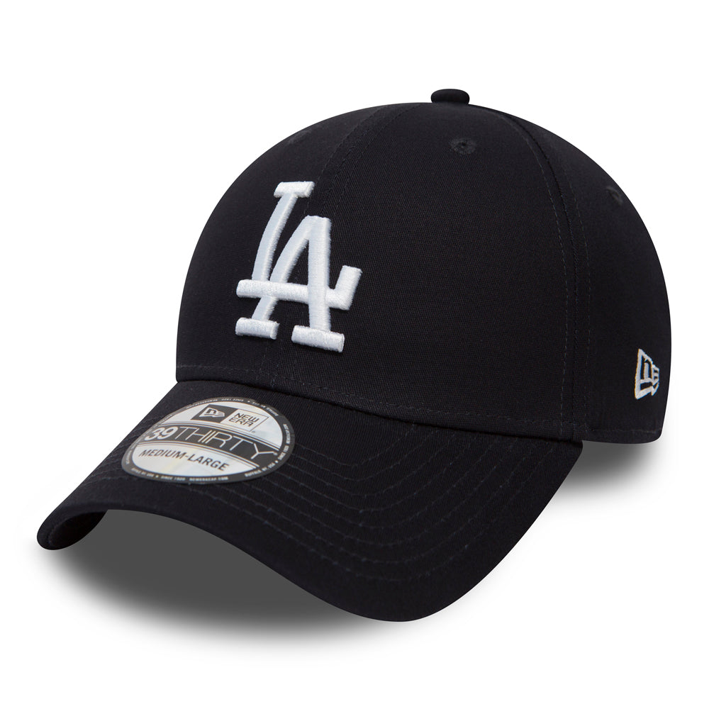 New Era 39THIRTY Curved Cap Los Angeles Dodgers Basic navy/white
