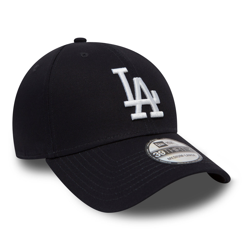New Era 39THIRTY Curved Cap Los Angeles Dodgers Basic navy/white