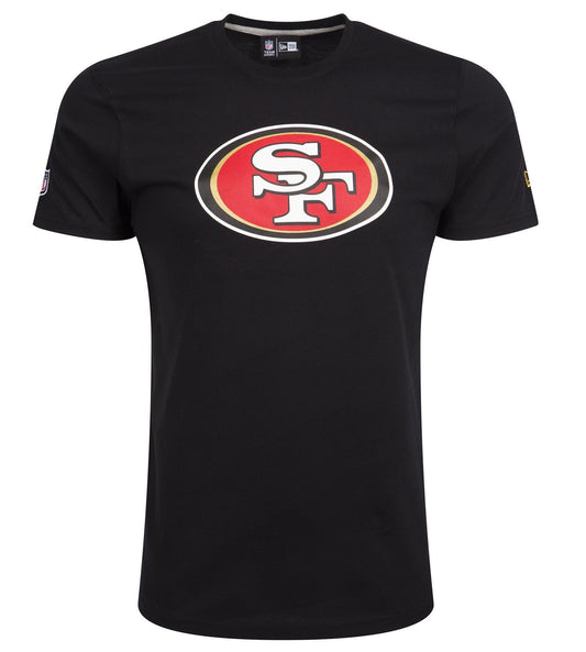 New Era Herren T-Shirt NFL San Francisco 49ers Logo schwarz