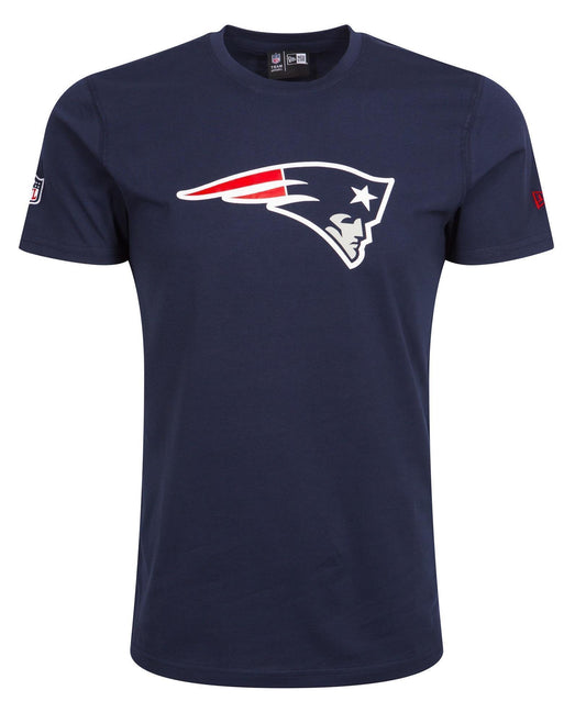 New Era Herren T-Shirt NFL New England Patriots Logo navy