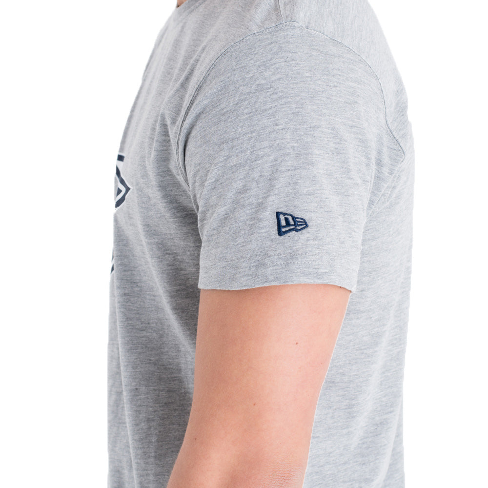 New Era Herren T-Shirt NFL Dallas Cowboys Logo grau