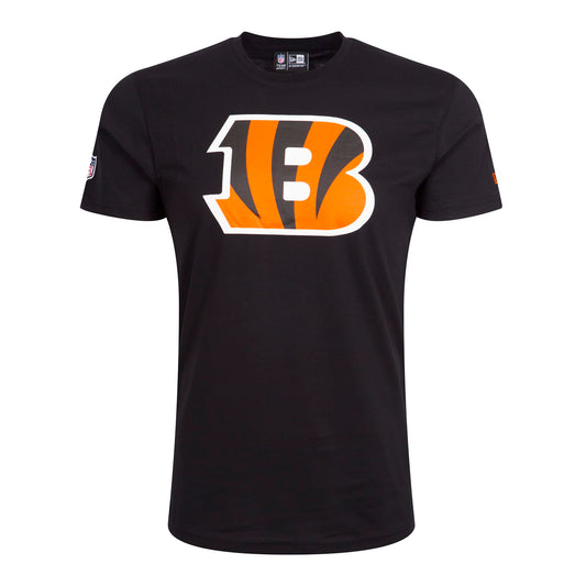 New Era Herren T-Shirt NFL Cincinnati Bengals Logo schwarz