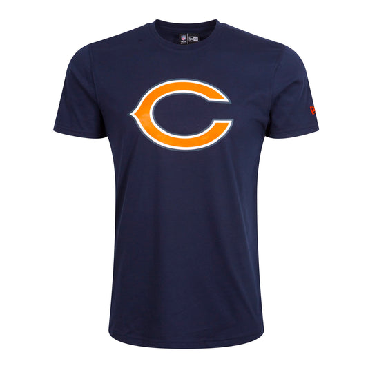 New Era Herren T-Shirt NFL Chicago Bears Logo navy