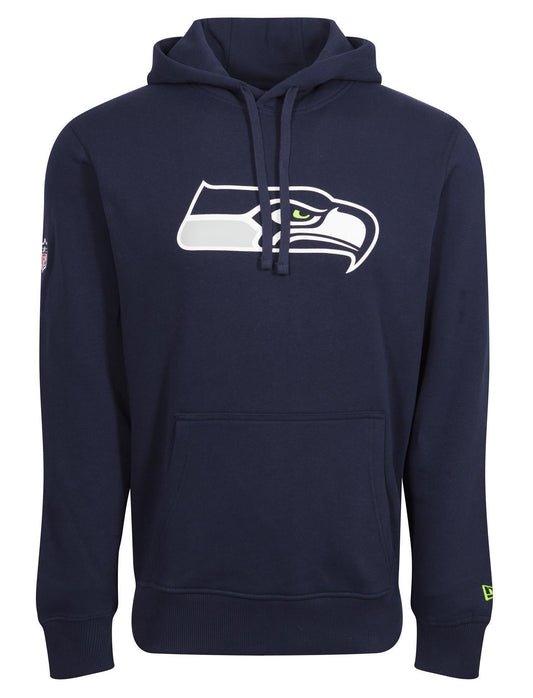 New Era Herren Hoodie NFL Seattle Seahawks Logo navy