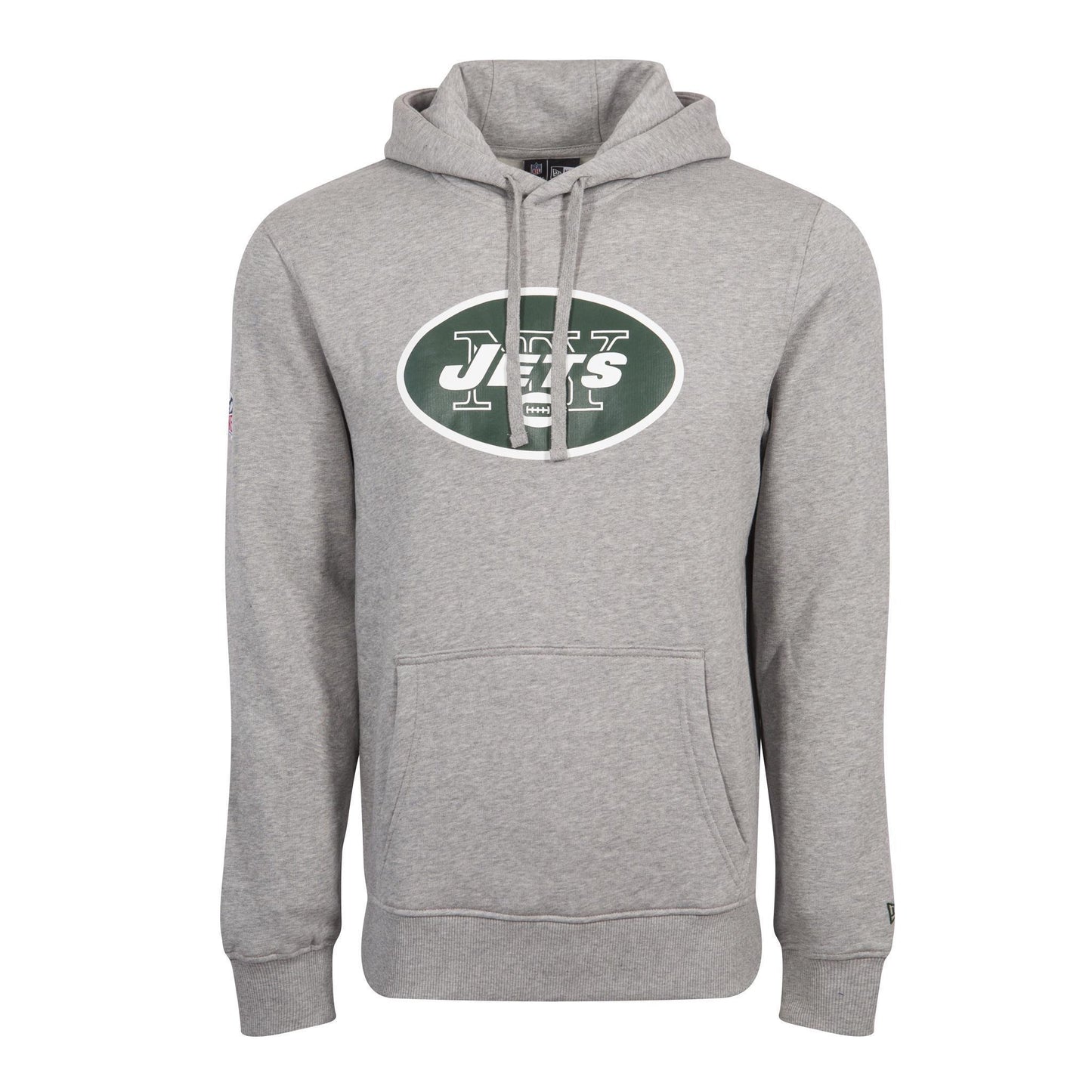 New Era Herren Hoodie NFL New York Jets Logo grau