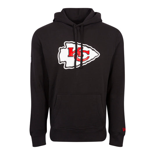 New Era Herren Hoodie NFL Kansas City Chiefs Logo schwarz