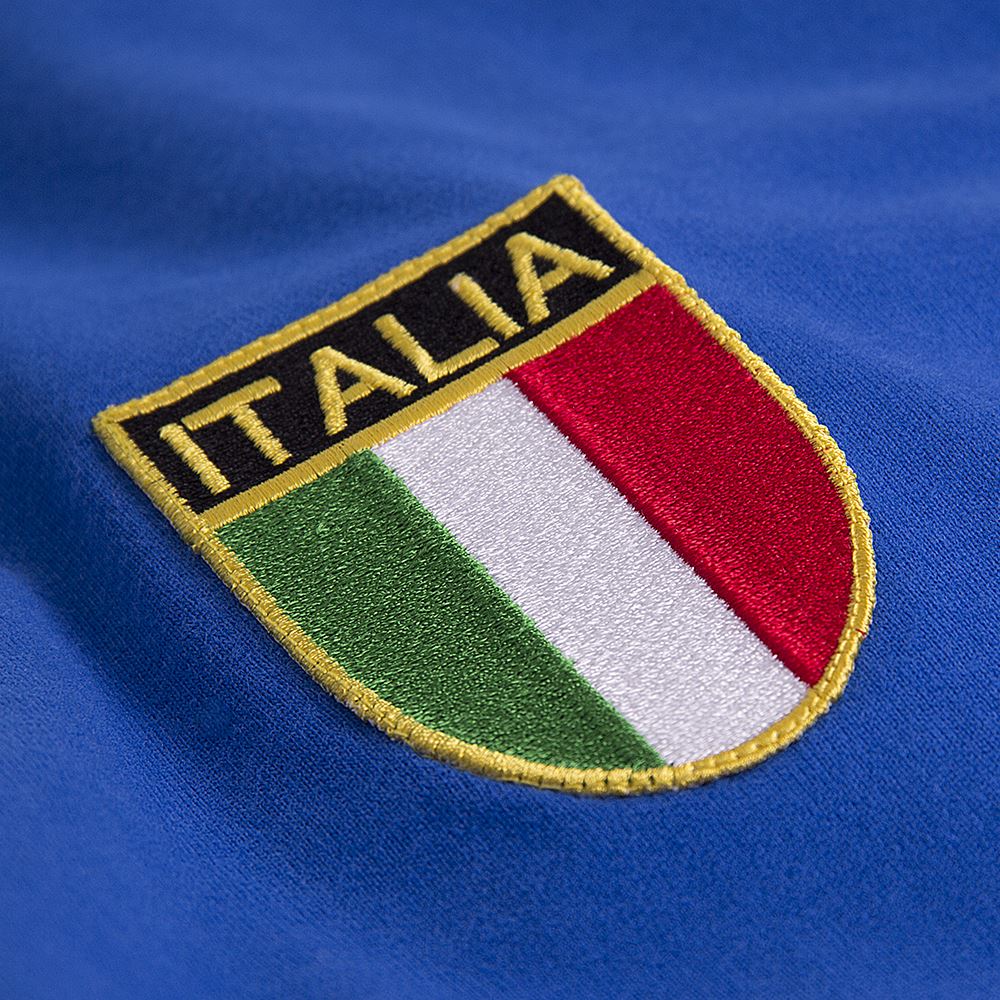 COPA Herren Retro Trikot Italien 1970's blau