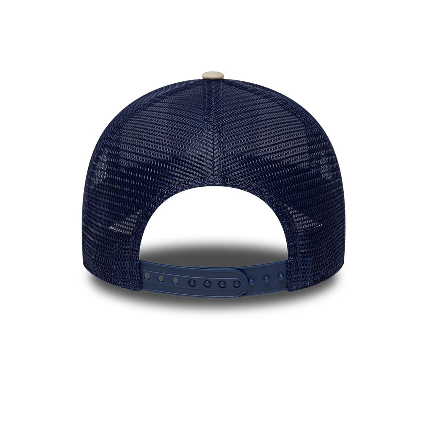 New Era 9FORTY Trucker Cap State Bison 940 light beige/white/navy