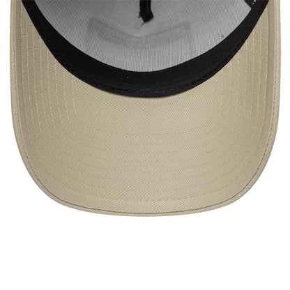 New Era 9FORTY Trucker Cap State Bison 940 light beige/white/navy