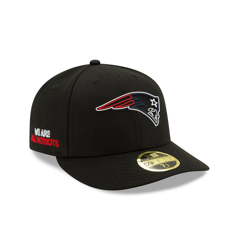 New Era NFL20 Draft LP59FIFTY Cap New England Patriots schwarz