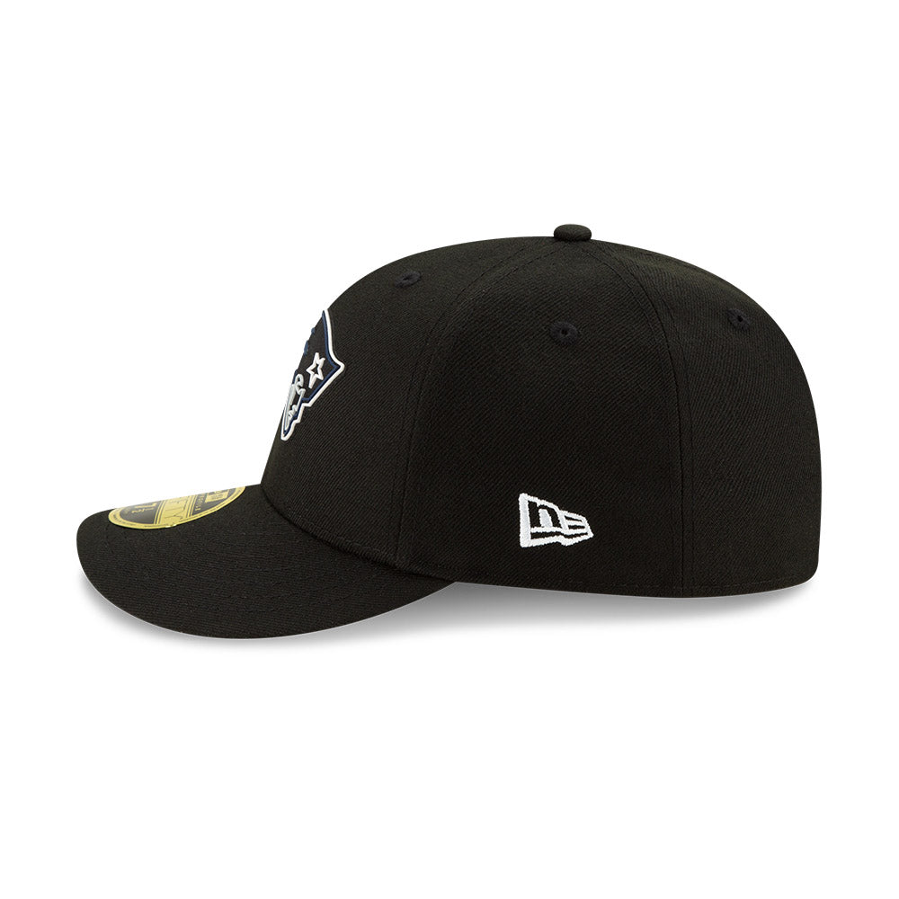 New Era NFL20 Draft LP59FIFTY Cap New England Patriots schwarz