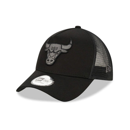 New Era 9FORTY Trucker Cap Chicago Bulls schwarz