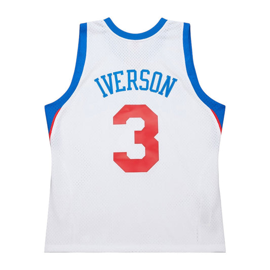 Mitchell & Ness Swingman Jersey Philadelphia 76ers Allen Iverson 2009/10 white