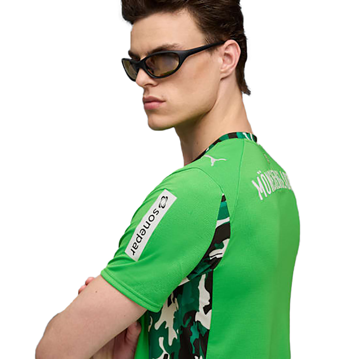 PUMA Borussia Mönchengladbach Auswärtstrikot 2025/26 green/white