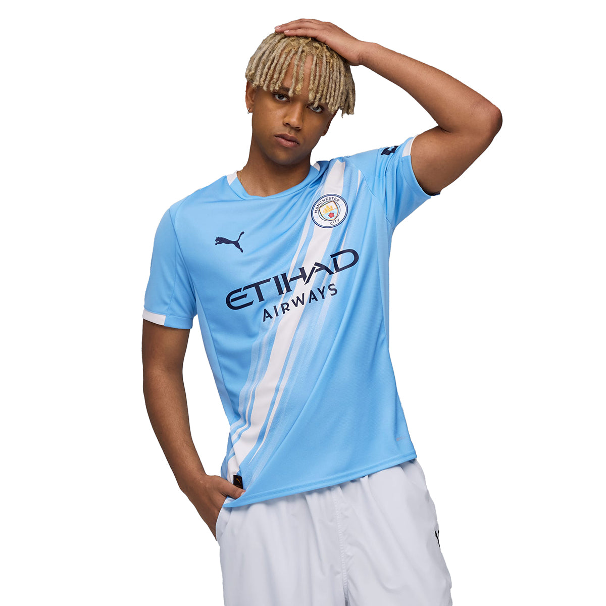 PUMA Manchester City Heimtrikot 2025/26 team light blue/puma white