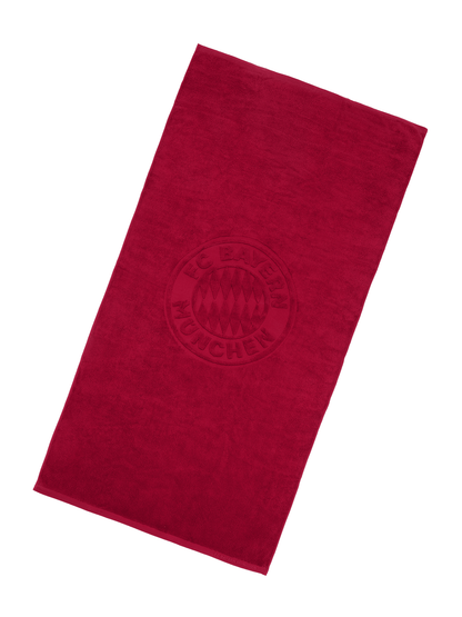 FC Bayern München Badetuch rot 180 x 90 cm