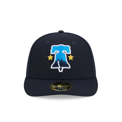 New Era 59FIFTY Cap Philadelphia Phillies MLB City Connect 2025 Low Profile navy