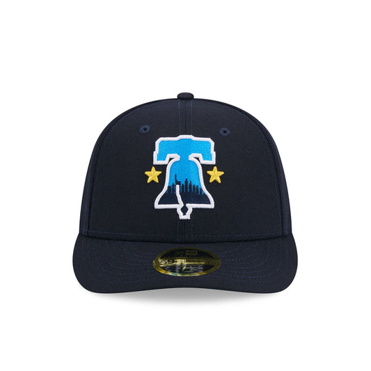 New Era 59FIFTY Cap Philadelphia Phillies MLB City Connect 2025 Low Profile navy