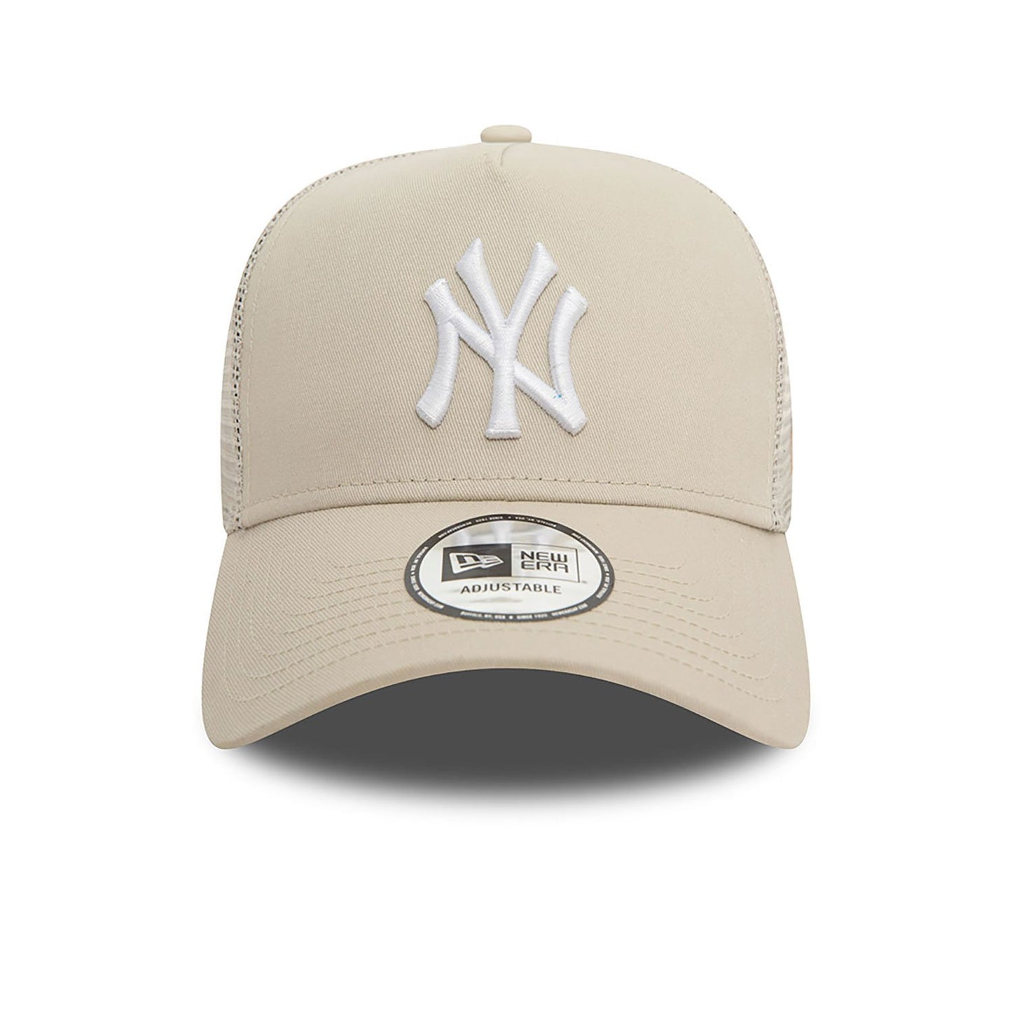 New Era Trucker Cap New York Yankees League Essential stone