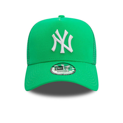 New Era Trucker Cap New York Yankees League Essential green