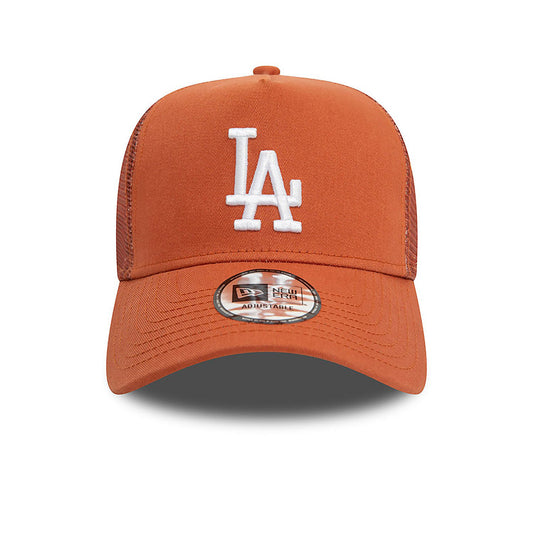 New Era 9FORTY Trucker Cap LA Dodgers League Essential brown