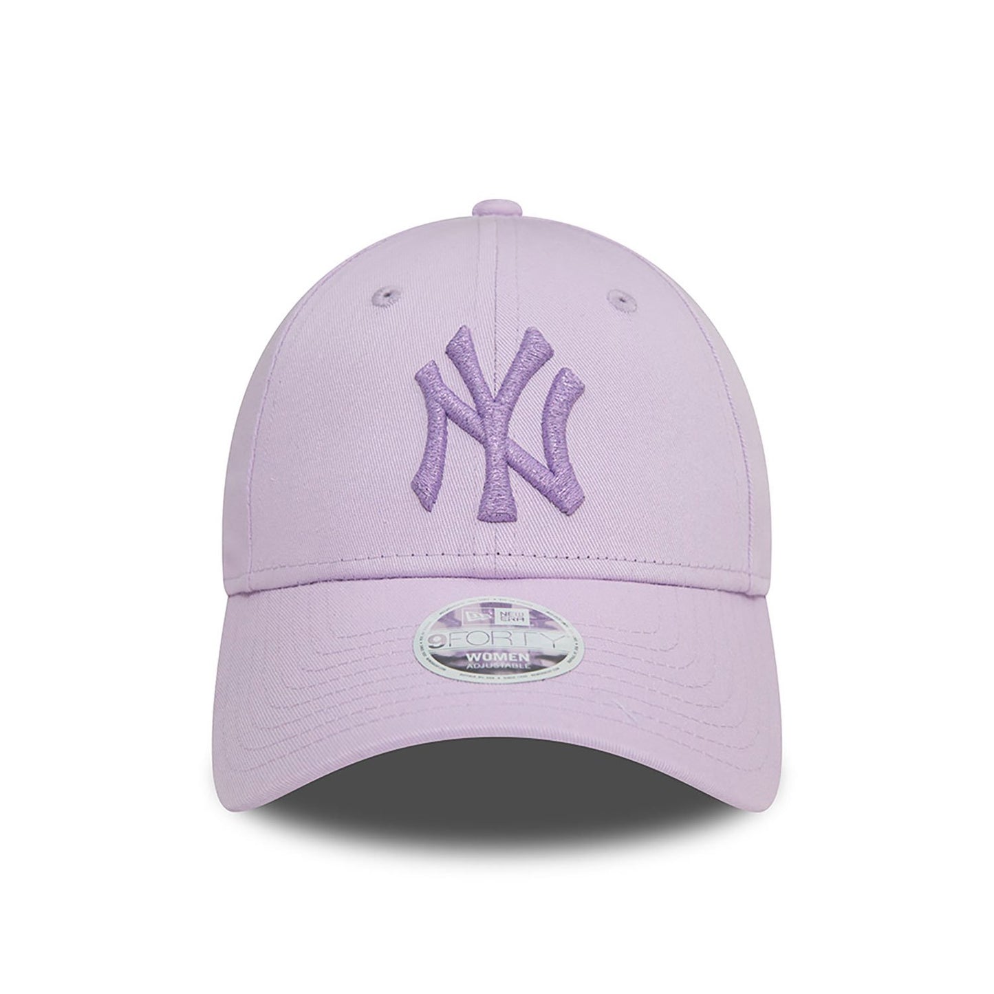 New Era 9FORTY Women Cap New York Yankees MLB Metallic Logo violett