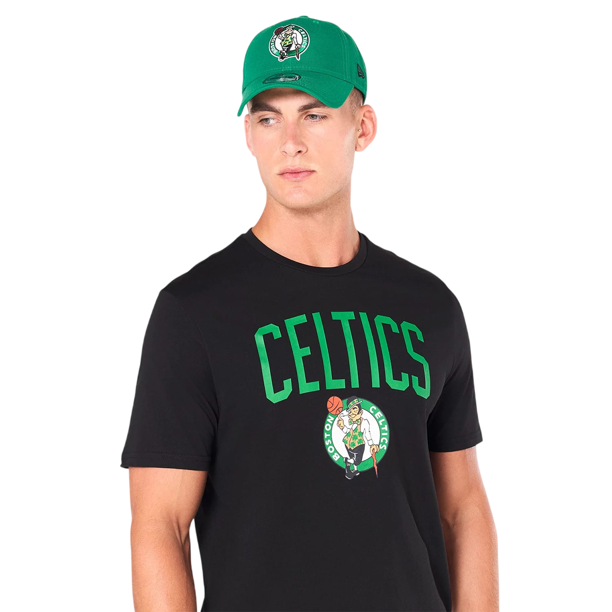 New Era Herren T-Shirt NBA Boston Celtics black