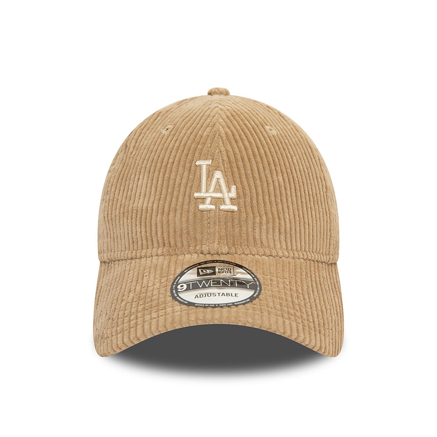 New Era 9TWENTY Cap LA Dodgers Cord beige