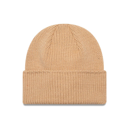 New Era Beanie NE Wide Cuff beige