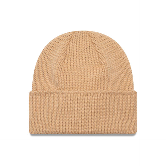 New Era Beanie NE Wide Cuff beige