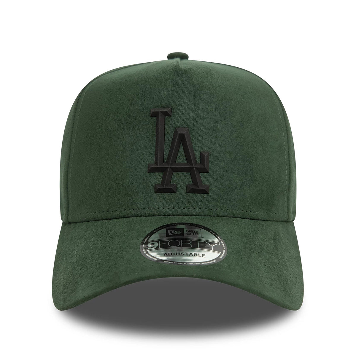 New Era 9FORTY Cap Los Angeles Dodgers Faux Suede dark green