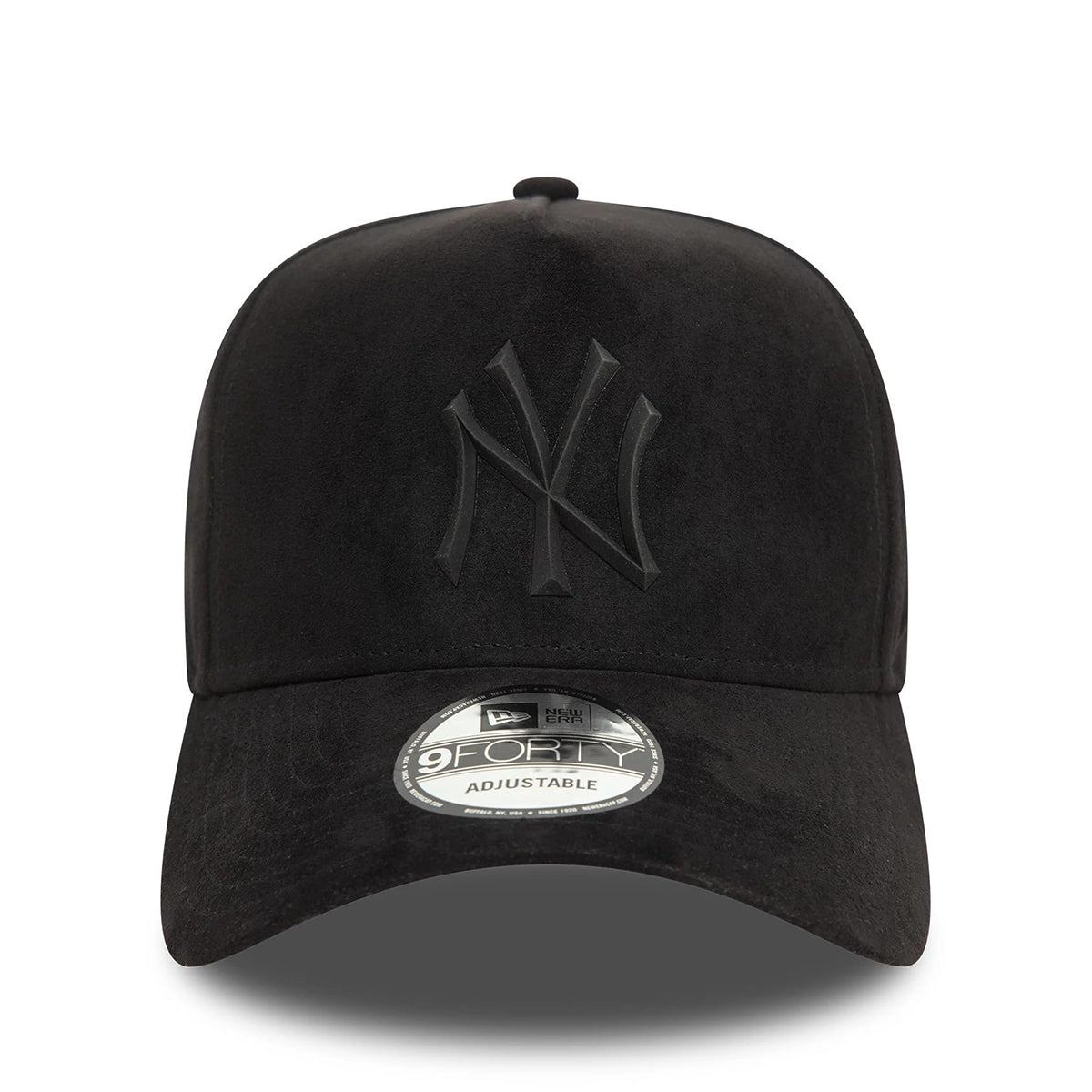 New Era 9FORTY Cap New York Yankees Faux Suede black