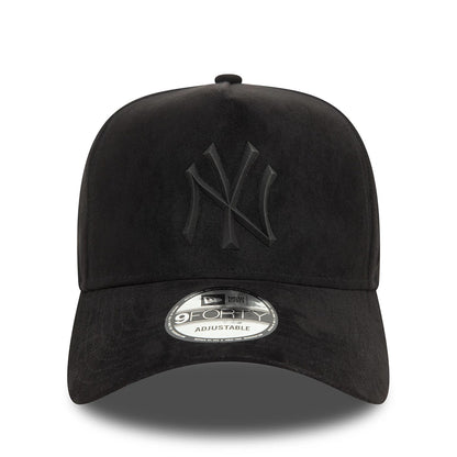 New Era 9FORTY Cap New York Yankees Faux Suede black