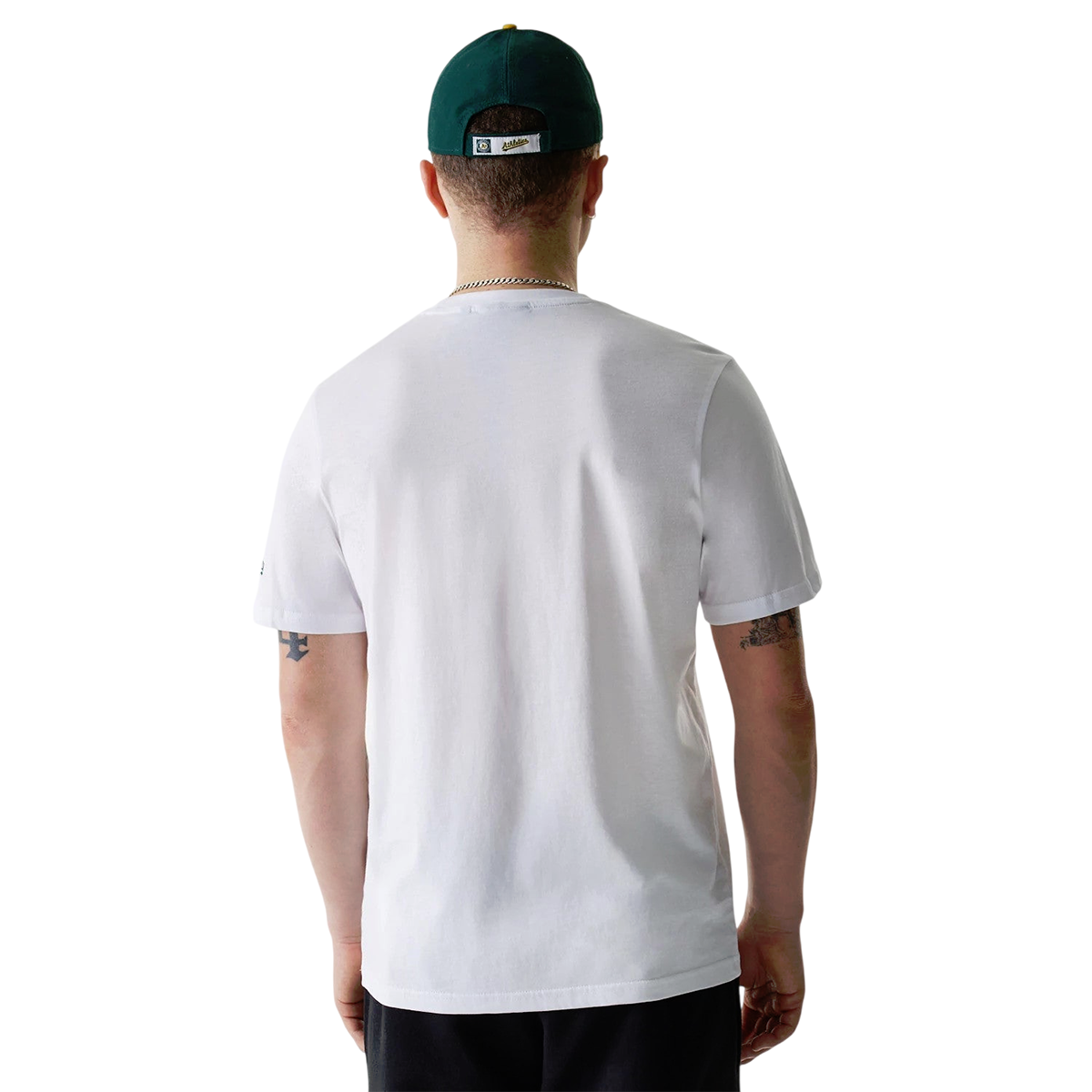 New Era Herren T-Shirt MLB Oakland Athletics white