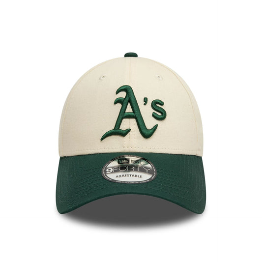 New Era 9FORTY Cap Oakland Athletics Colour Block beige