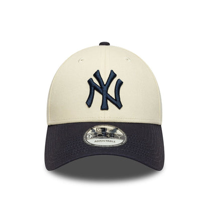 New Era 9FORTY Cap New York Yankees Colour Block beige