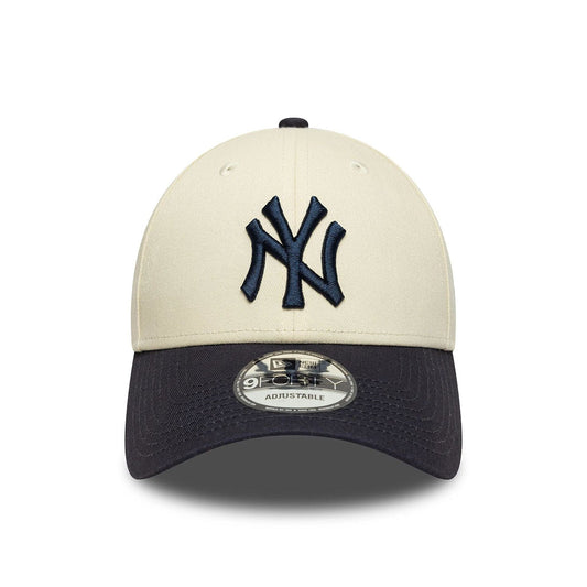 New Era 9FORTY Cap New York Yankees Colour Block beige