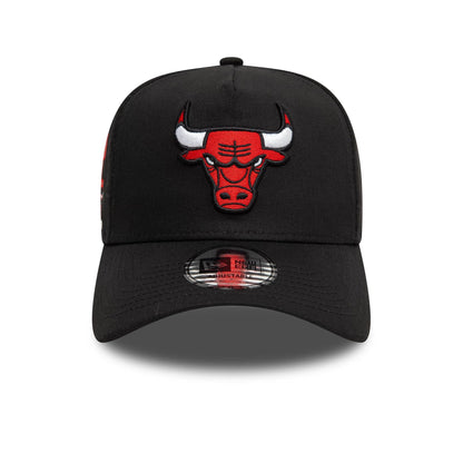 New Era 9FORTY A-Frame Cap NBA Patch Chicago Bulls black