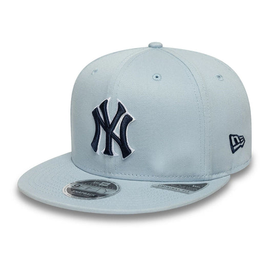 New Era 9FIFTY Snapback Cap New York Yankees MLB World Series pastell blue
