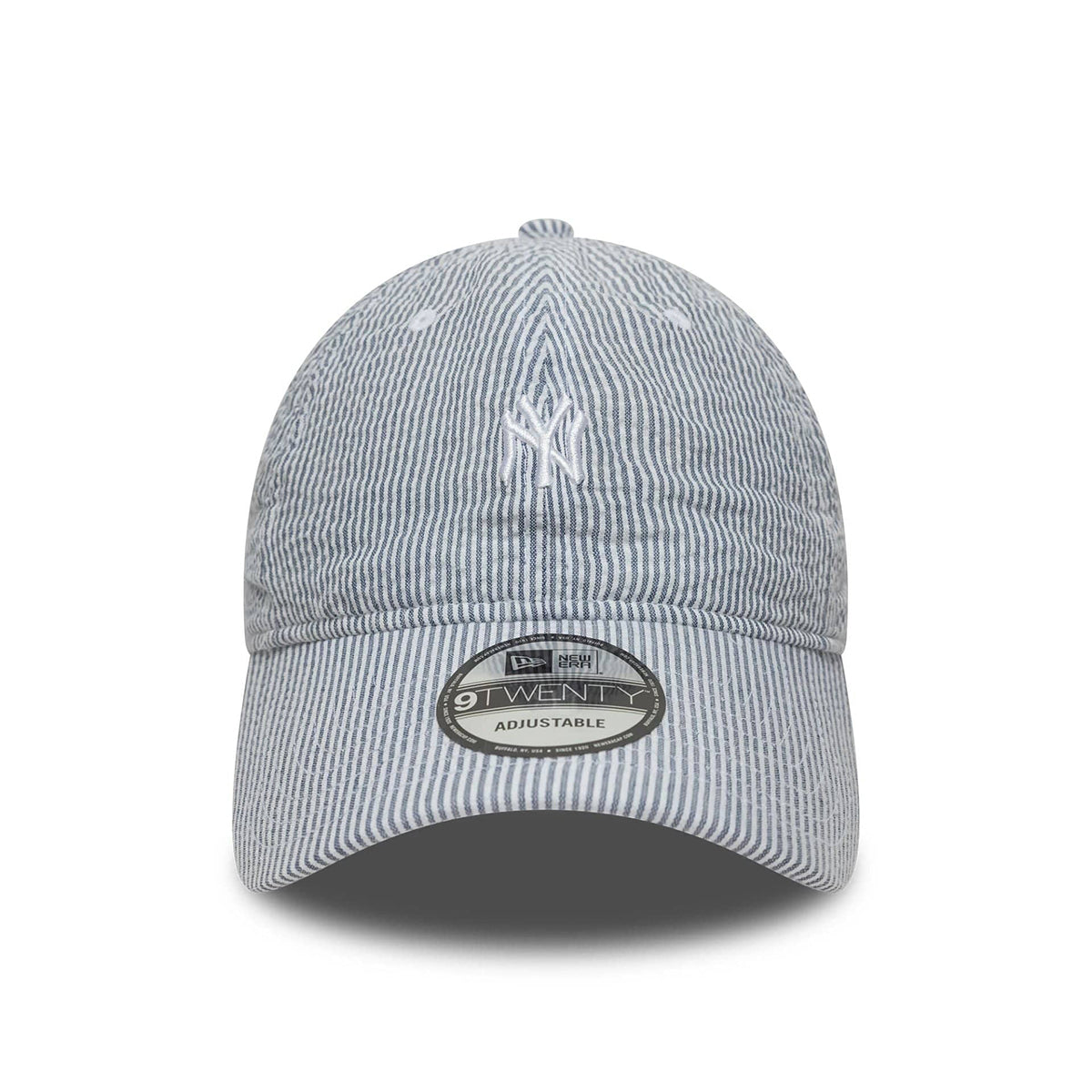 New Era 9TWENTY Cap New York Yankees MLB Seersucker navy